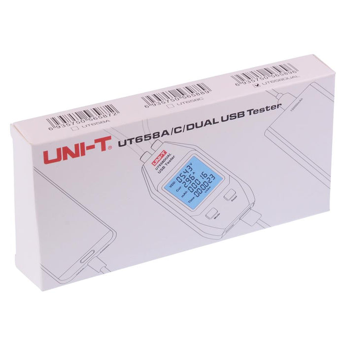 UT658DUAL USB A & C Tester Uni-T