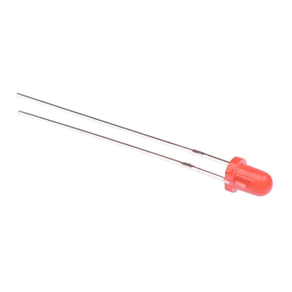 Red 3mm LED Diffused 460mcd 60° — Switch Electronics | Your One Stop ...