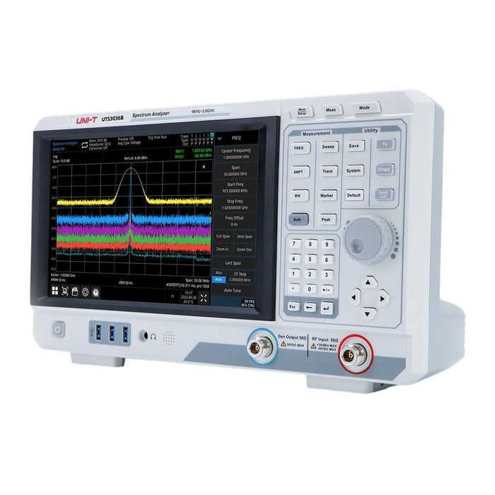 UTS3036B Touch Screen Spectrum Analyzer 9kHz-3.6GHz Uni-T