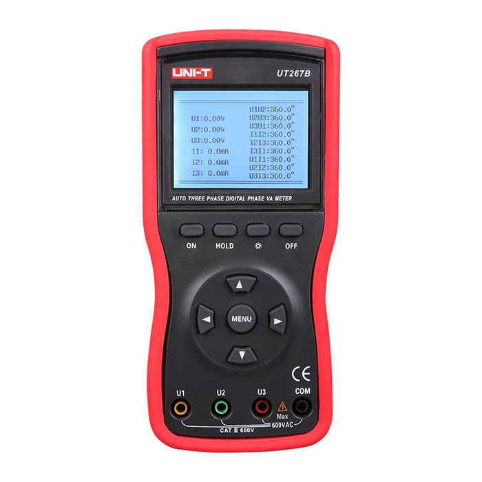 UT267B Intelligent 3 Phase Clamp Meter Voltammeter Uni-T