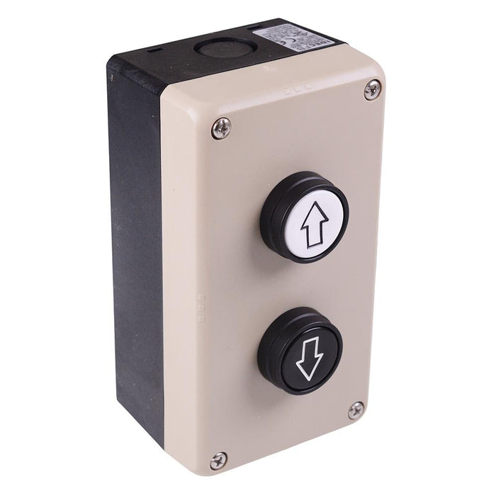 IDEC Black and White with Arrows 22mm Momentary Push Button Switches Control Station 2NO-1NC IP65