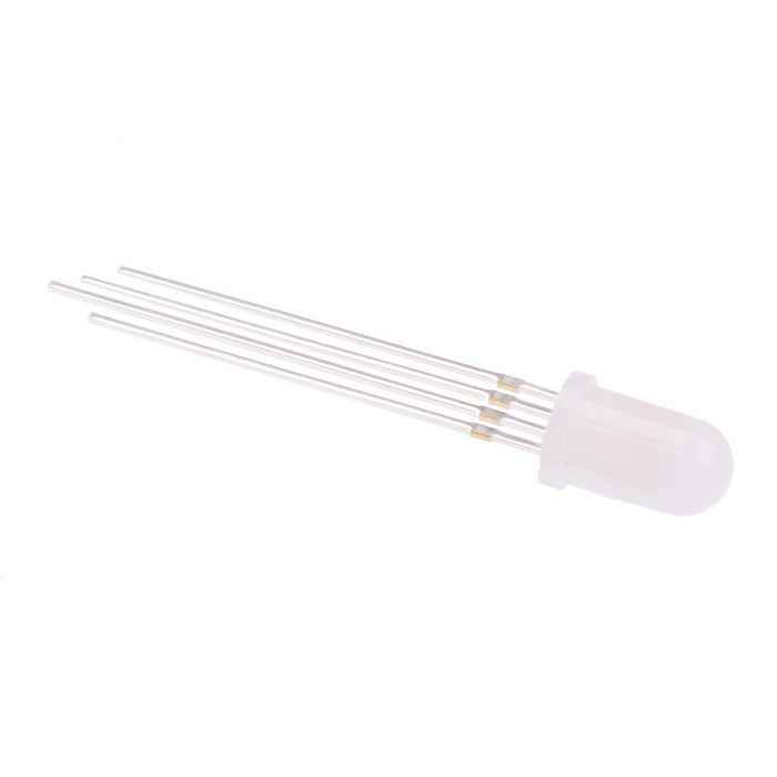 RGB 5mm White Diffused LED Common Cathode 25°