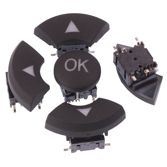 ILLUMEC 4 Yellow illuminated Tactile Switch Kit Module IP67 MEC