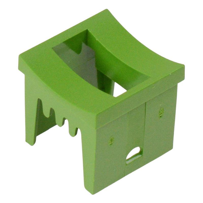 1631002 MEC Green Rectangle Bezel Convex Top for use with Unimec