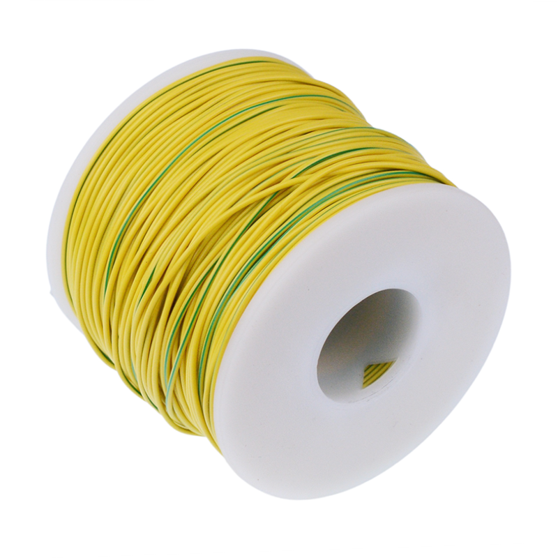 Yellow Green 7 0.2mm Stranded Cable 100M