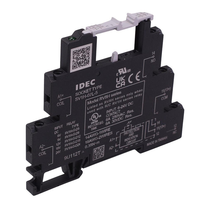 SV1H-07L-5 RV8H Interface Relay Socket Screw Terminals IDEC