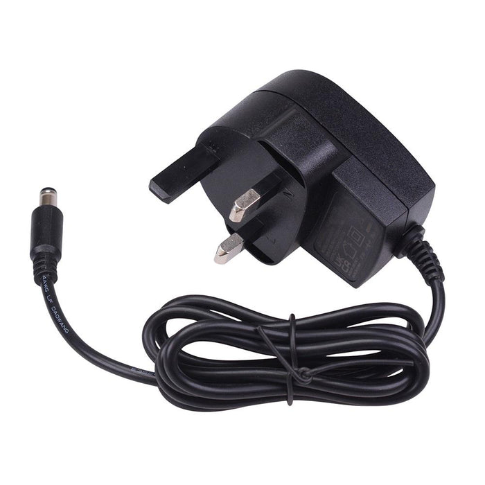 500mA 12VDC Switching Plugtop Power Supply 3-Pin UK 6W