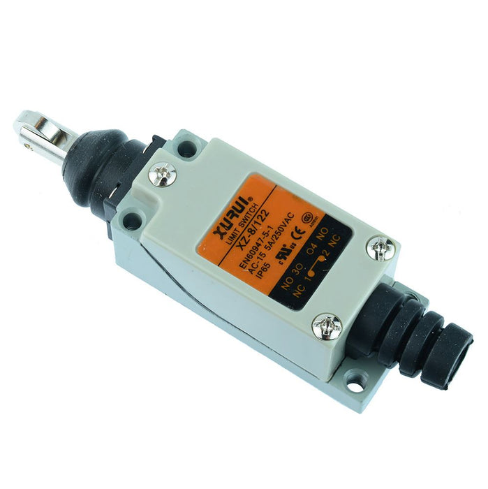 IP65 Side Roller Actuator Limit Switch Zinc Alloy 2NO/2NC 250V 5A