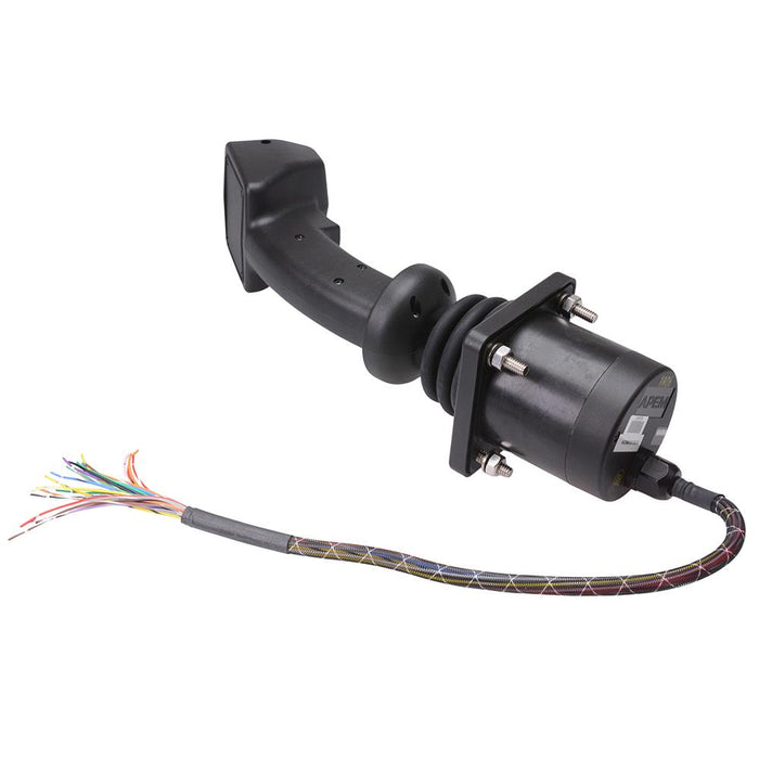 Black Square 2 Axis Hall Effect Joystick APEM HG33M0S0092354