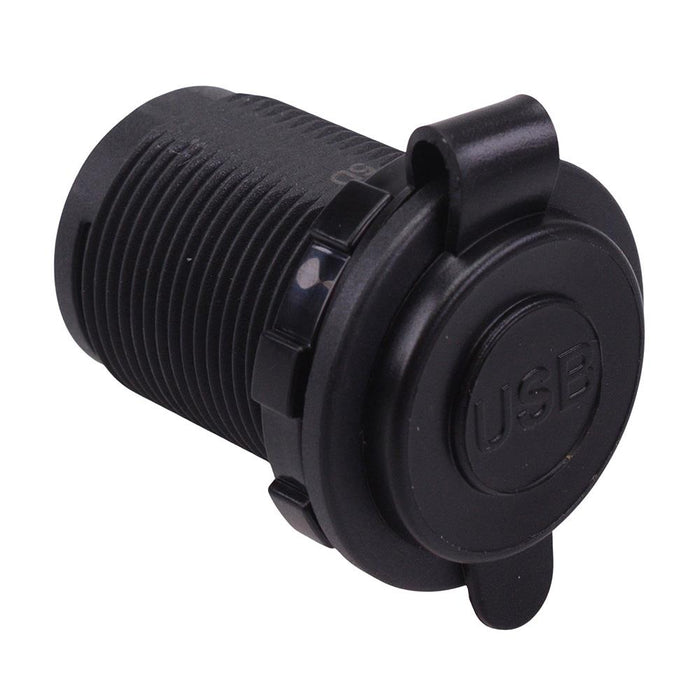 Dual USB-A 5V 2.1A Panel Mount Socket A13-194B-BB3