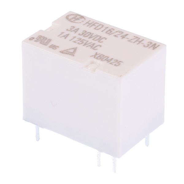 24V Subminiature Signal Relay 1A SPDT HFD-16/24-ZH-3N