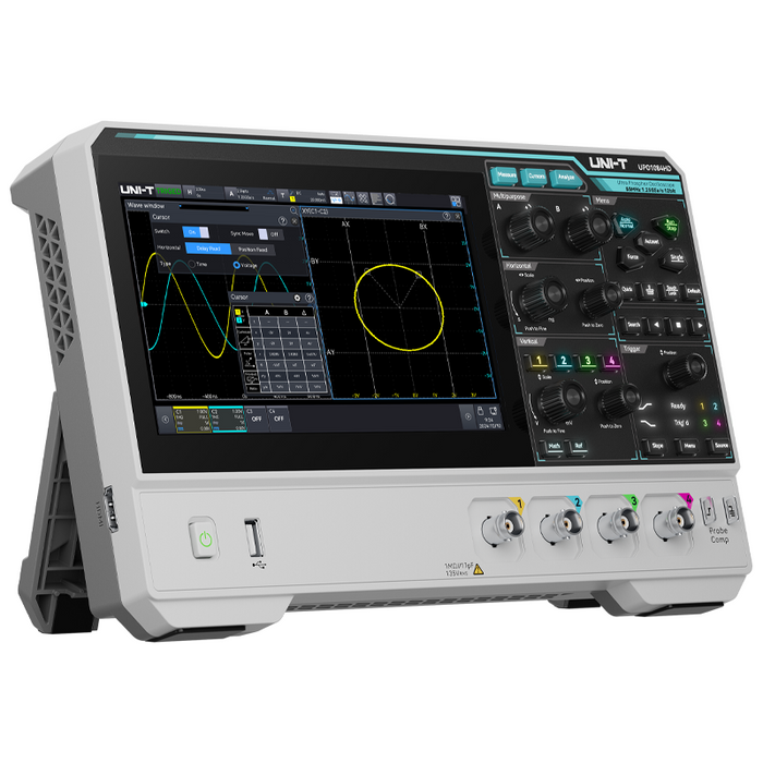 UPO1084HD High Resolution Touch-Screen 4 Channel Oscilloscope 80MHz Uni-T