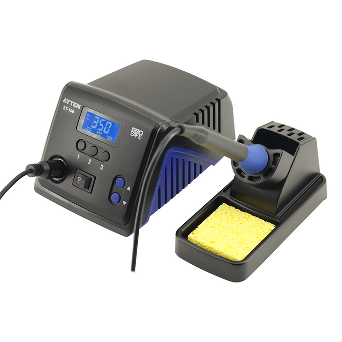 ST-100 Premium Digital Soldering Station 100W ESD Safe ATTEN