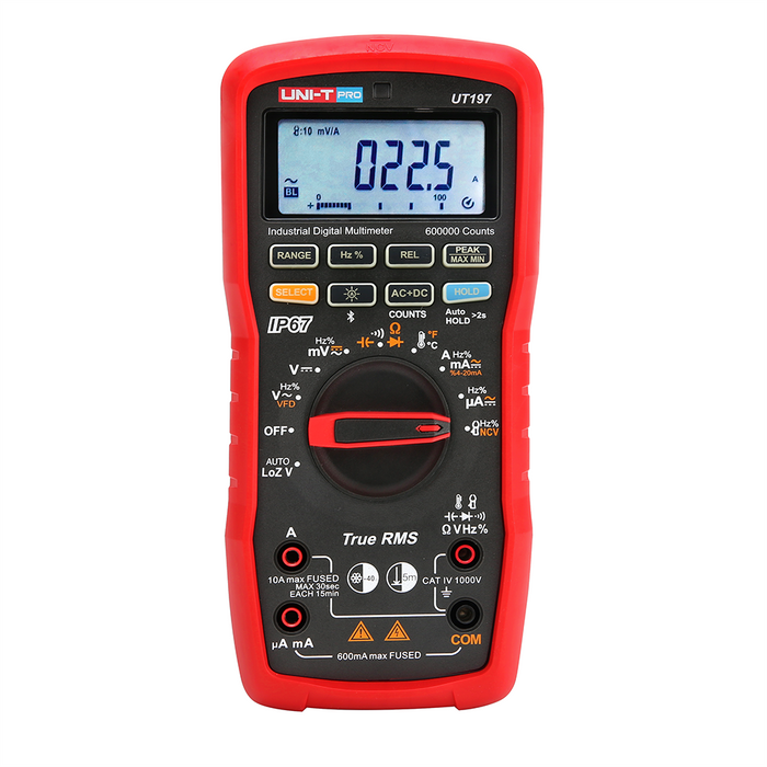 UT197 Professional True RMS Auto Range Digital Multimeter IP67 Uni-T