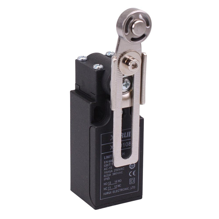 Adjustable Roller Arm Industrial Limit Switch IP65 10A 250V