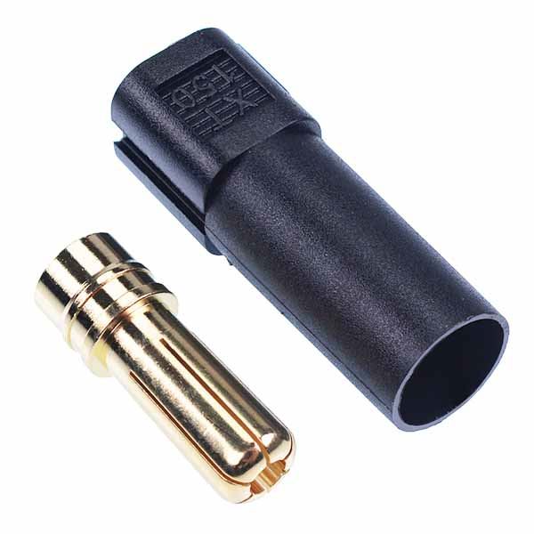 Black Male XT150 Gold Plated Connector 60A Amass