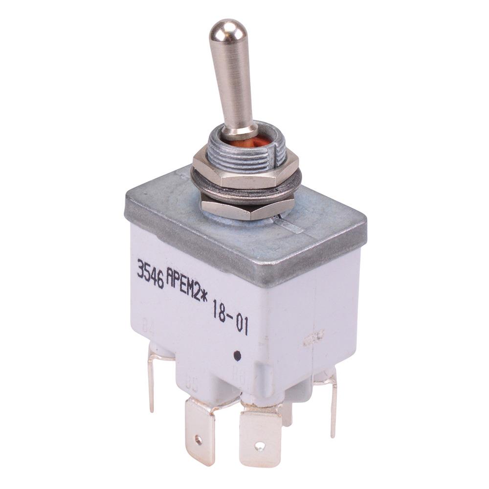 3546-031N002 On-On High Performance 12mm Toggle Switch DPDT APEM ...