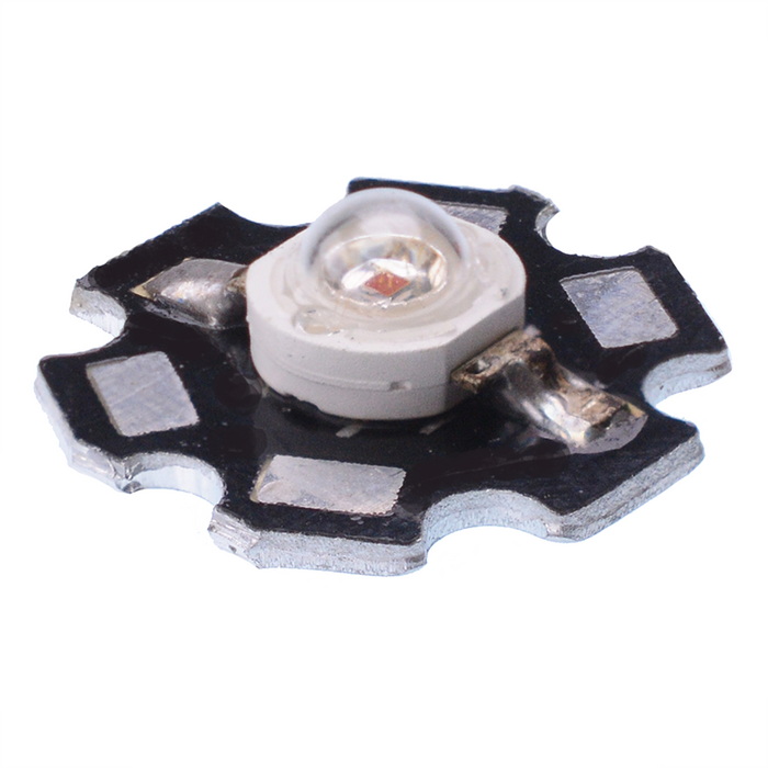 Yellow 1W High Power Star LED 50lm 120°