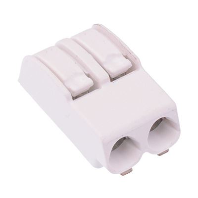2-Way Female PCB Clamp Terminal Block 9A Wago 2060-452/998-404