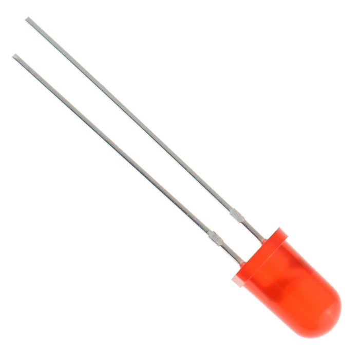 Red 5mm LED Diffused 250mcd 40°