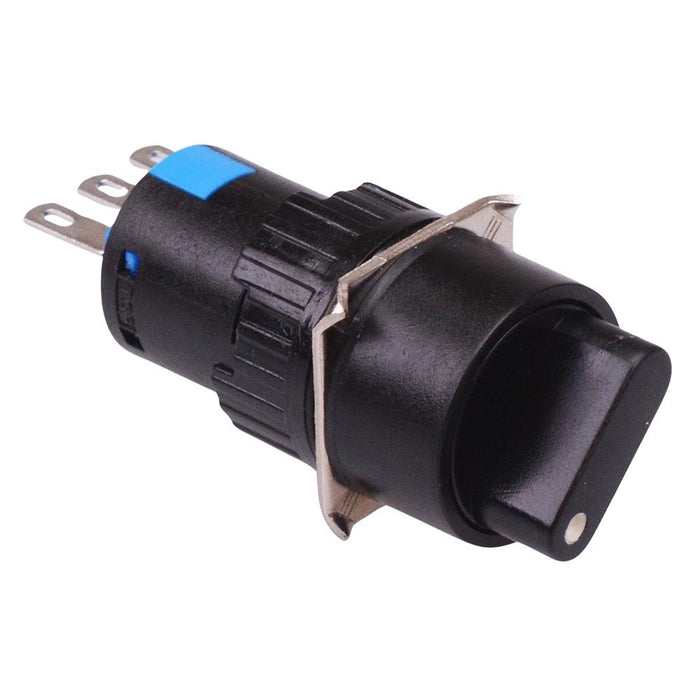 4x Roter Drucktaster 16mm – Schließer (N.C.) 35V / 3A, Normal Geschlossen