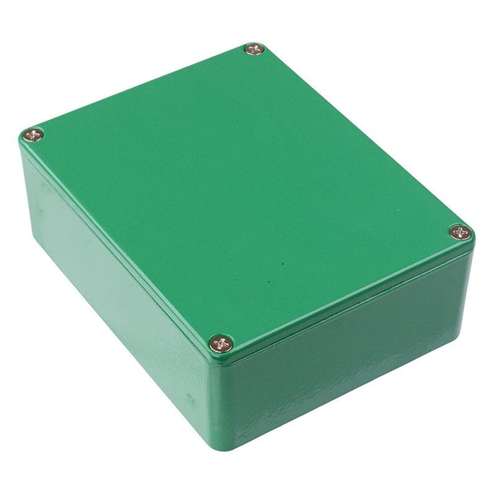 1590BBSGR Hammond Green Die Cast Stomp Box Enclosure 120 x 94 x 42mm
