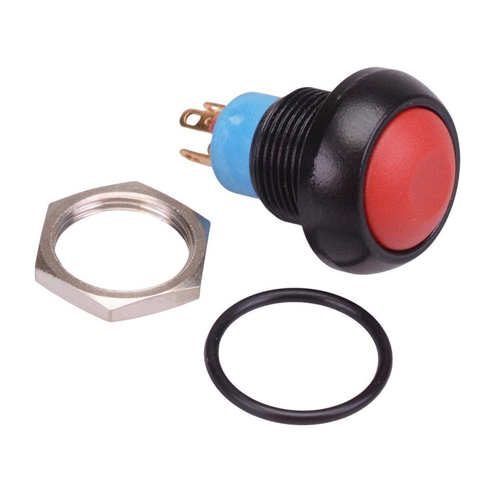IPR5SAD6 Red Momentary 12mm Push Button Switch SPDT IP67 APEM