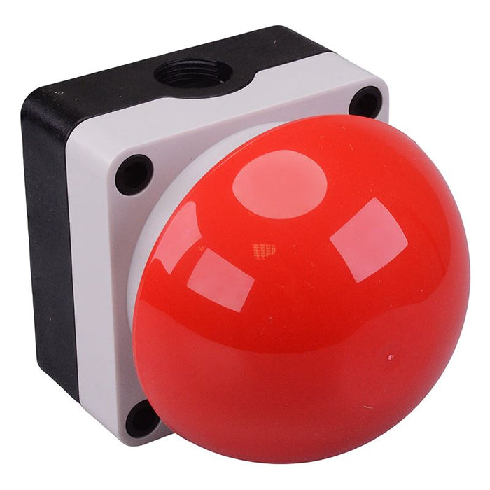 Red Palm / Foot Push Button Control Station Grey/Black 1DE.SP.21NR