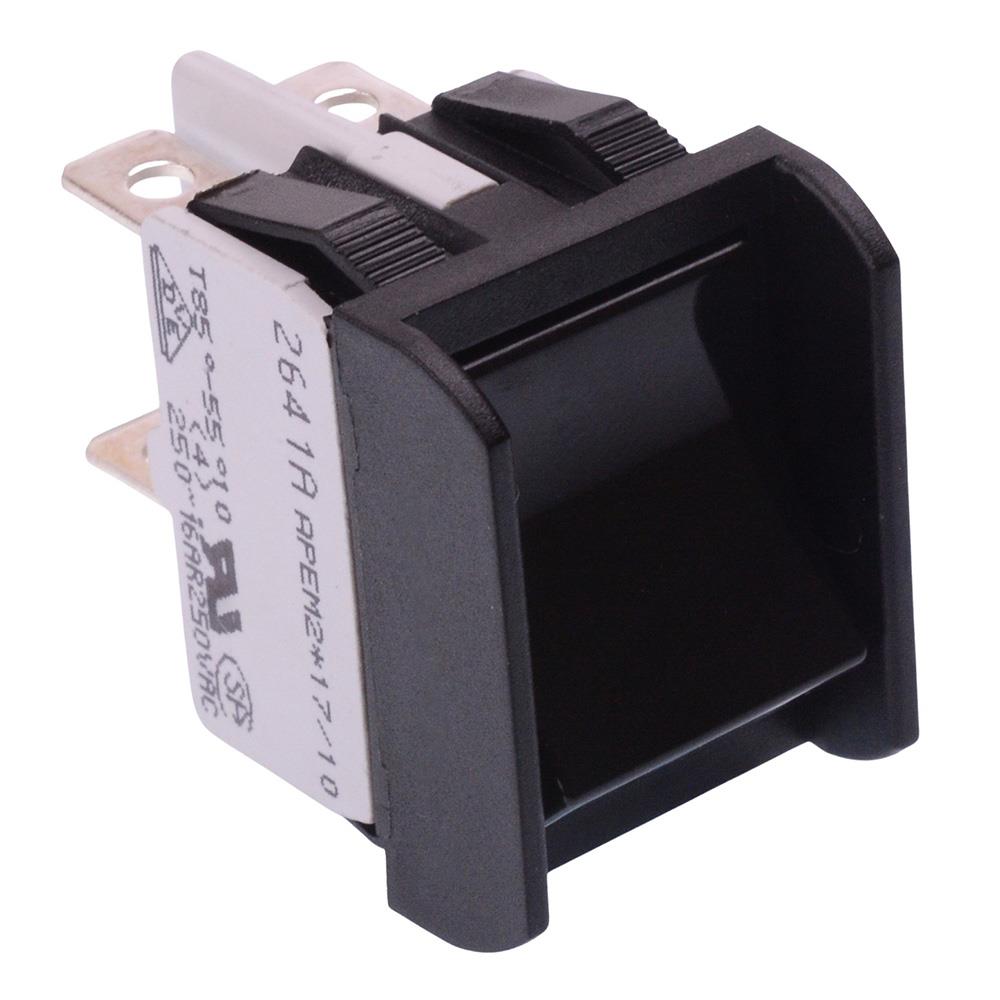 2641LP/2A232000L0 APEM Black Guard OnOff Industrial Rocker Switch DPS