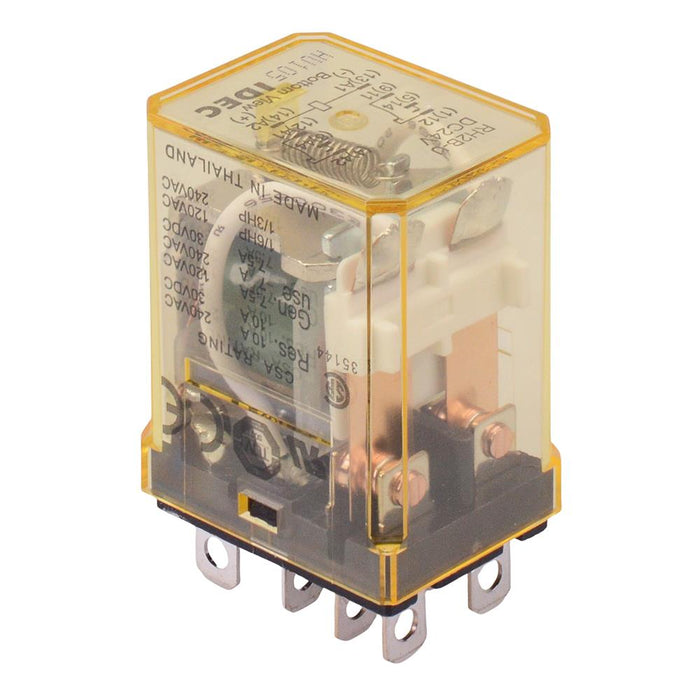 RH2B-UDC24V 24VDC Plug In Compact Power Relay 10A DPDT IDEC